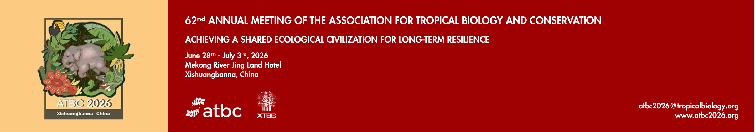 ATBC 2026 — 62nd Annual Meeting of the ATBC